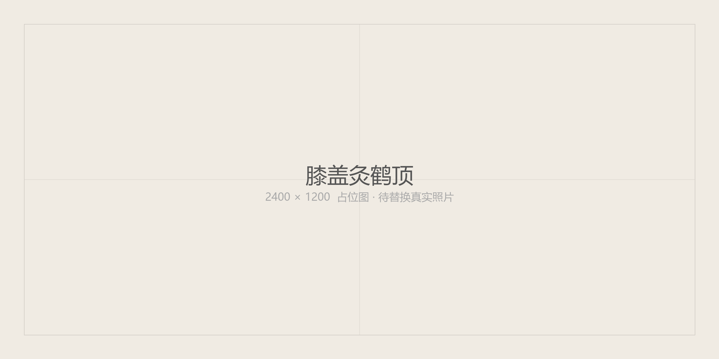 膝部 · 鹤顶穴